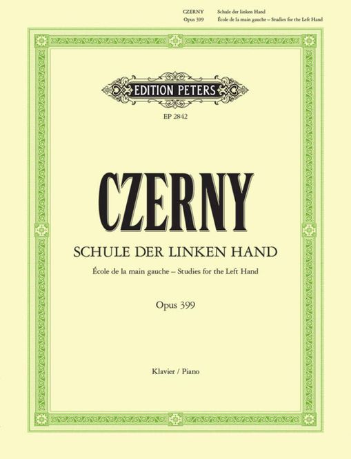Hovedbilde Carl Czerny - Studies For The Left Hand Op.399