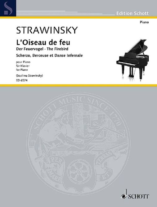 Hovedbilde Igor Stravinsky - Scherzo Berceuse E Danza Infernale