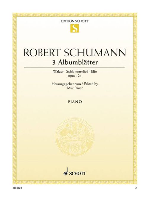 Hovedbilde Robert Schumann - Albumblatter Opus 124
