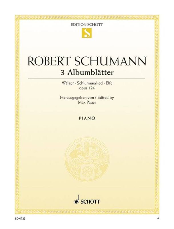 Robert Schumann - Albumblatter Opus 124