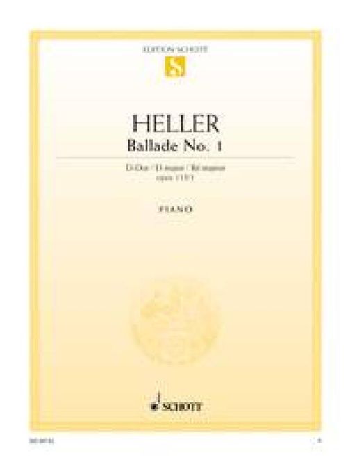 Hovedbilde Stephen Heller - Ballade No. 1 D-Dur op. 115