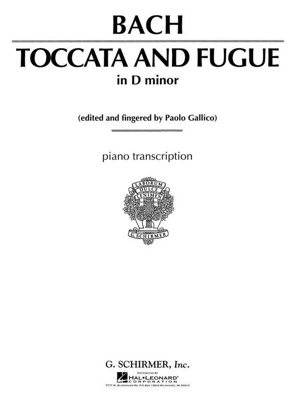 Johann Sebastian Bach - Toccata and Fugue in D Minor BWV565