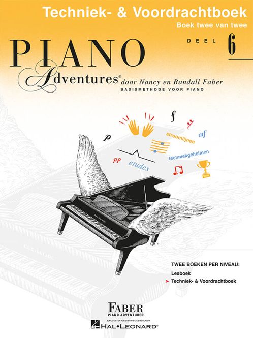 Hovedbilde Piano Adventures Techniek- & Voordrachtboek Deel ...