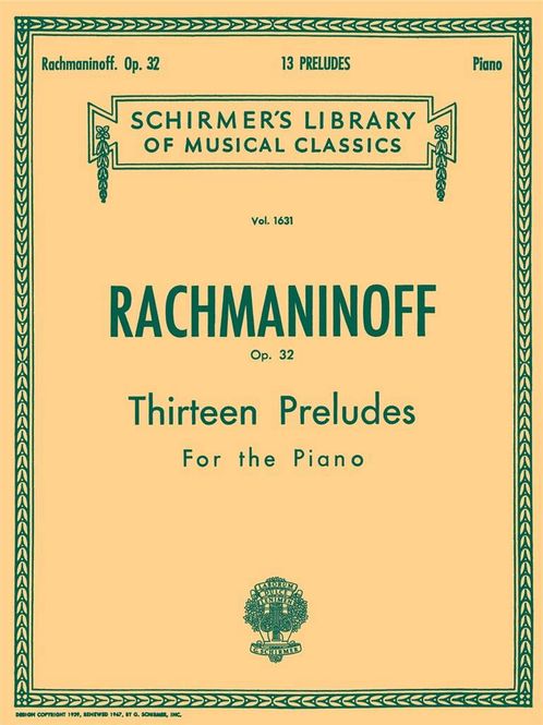Hovedbilde Sergei Rachmaninov - 13 Preludes, Op. 32