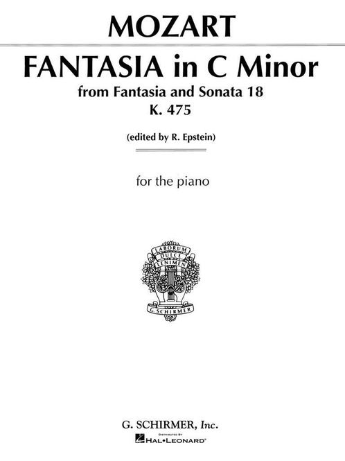 Hovedbilde Wolfgang Amadeus Mozart - Fantasia In C Minor K.475