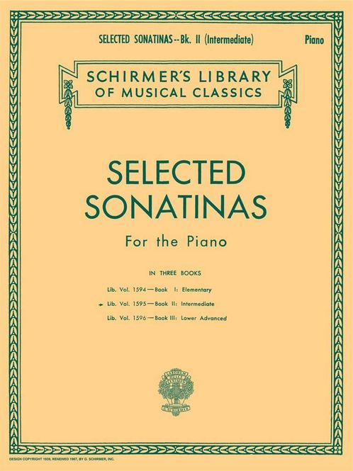Hovedbilde Selected Sonatinas - Book 2: Intermediate