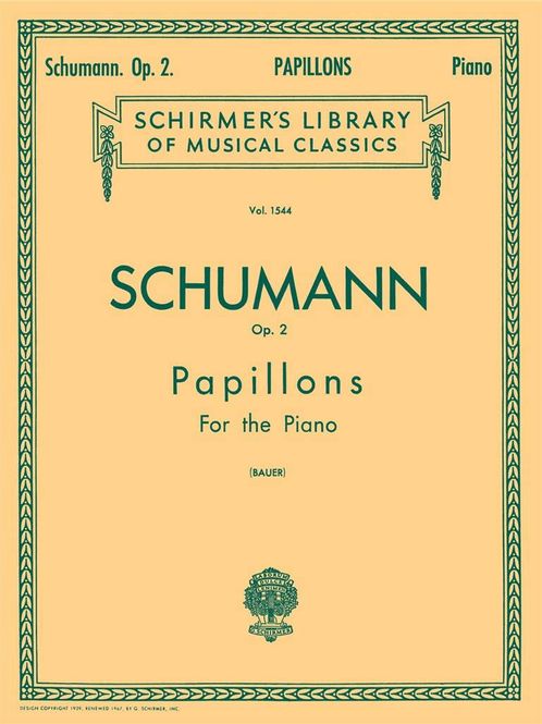 Hovedbilde Robert Schumann - Papillons (Butterflies), Op. 2