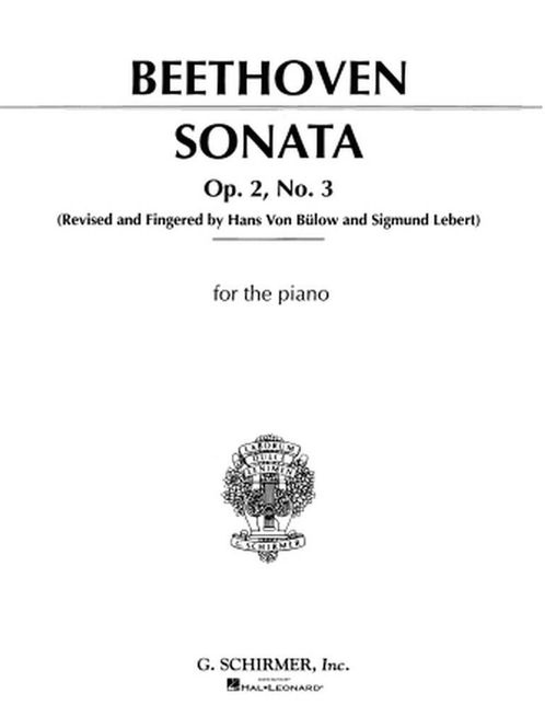 Hovedbilde Ludwig van Beethoven - Sonata in C Major, Op. 2, No. 3