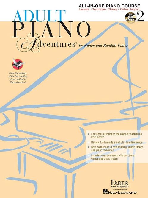 Hovedbilde Adult Piano Adventures All-in-One Book 2 + CD