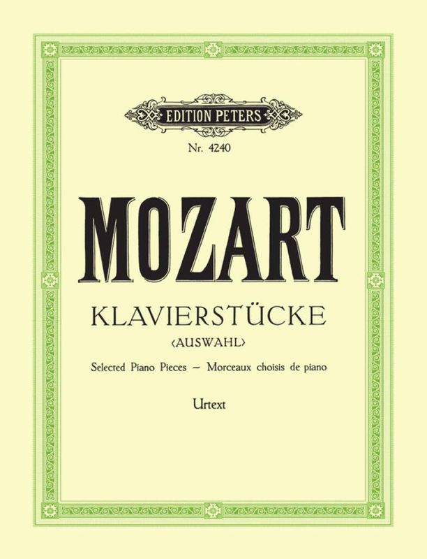 Wolfgang Amadeus Mozart - Klavierstucke