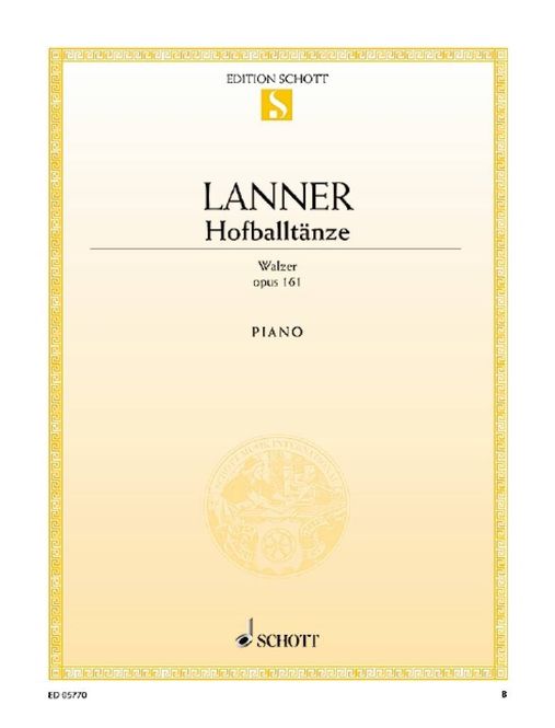Hovedbilde Joseph Lanner - Hofballtanze Opus 161