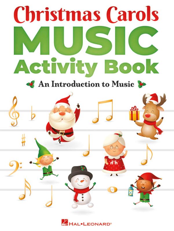 Christmas Carols Music Activity Book