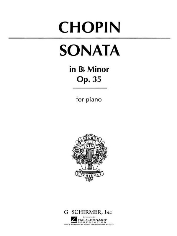 Frédéric Chopin - Sonata, Op. 35, No. 2 in Bb Minor