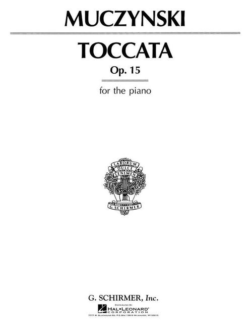 Hovedbilde Robert Muczynski - Toccata, Op. 15