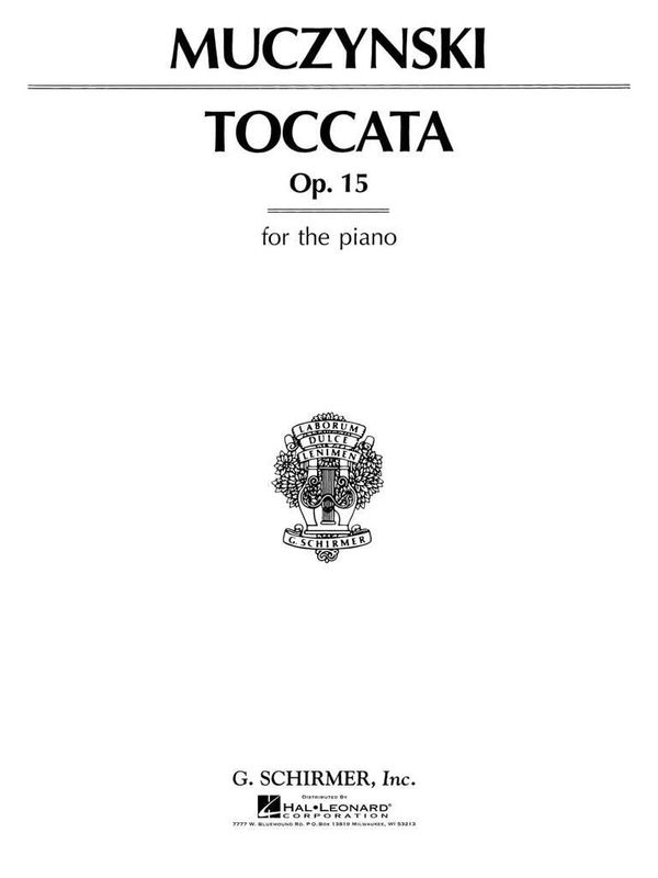 Robert Muczynski - Toccata, Op. 15
