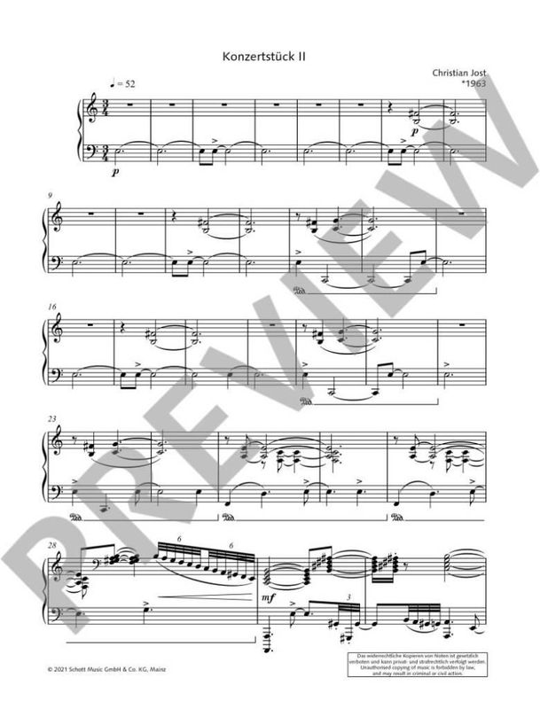 Christian Jost - Concert Piece II