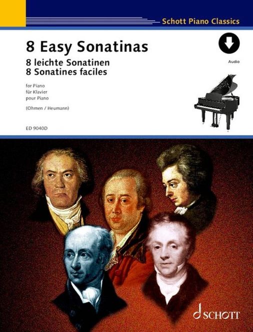 Hovedbilde 8 leichte Sonatinen