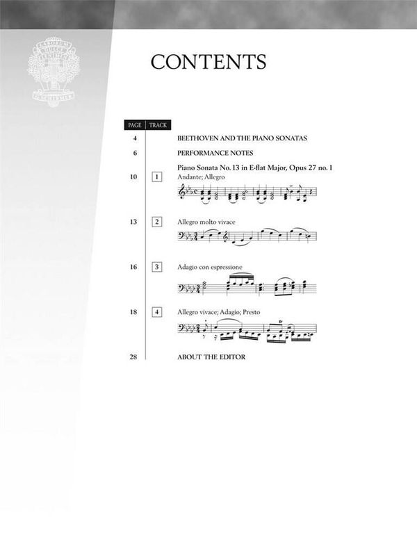 Ludwig van Beethoven - Piano Sonata No.13 In E Flat Op.27 No.1