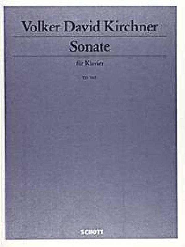Volker David Kirchner - Sonata