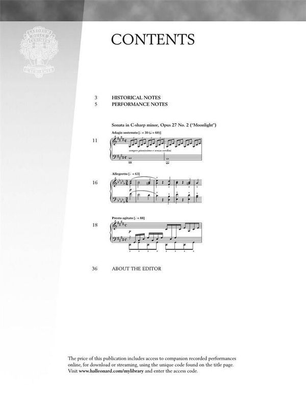 Ludwig van Beethoven - Sonata In C Sharp Minor Op.27