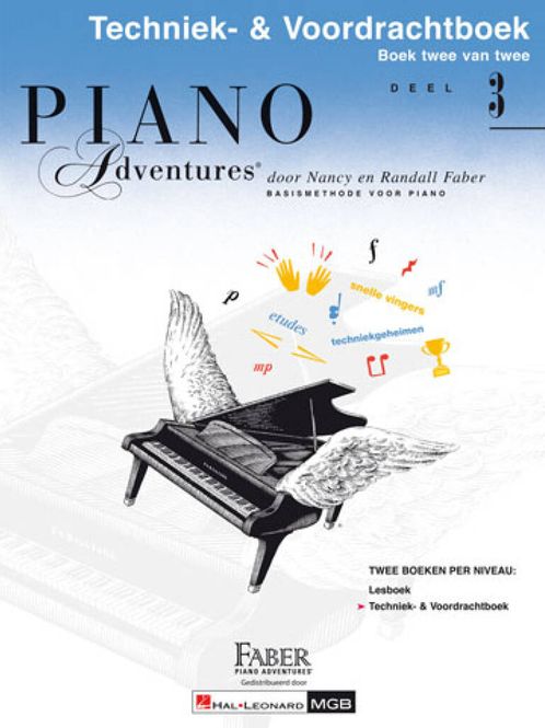 Hovedbilde Piano Adventures Techniek- & Voordrachtboek Deel ...