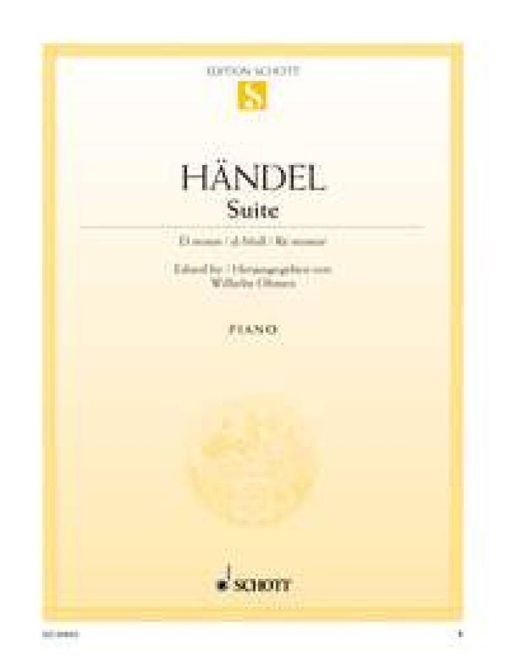 Hovedbilde Georg Friedrich Händel - Suite d-Moll HWV 437 ...