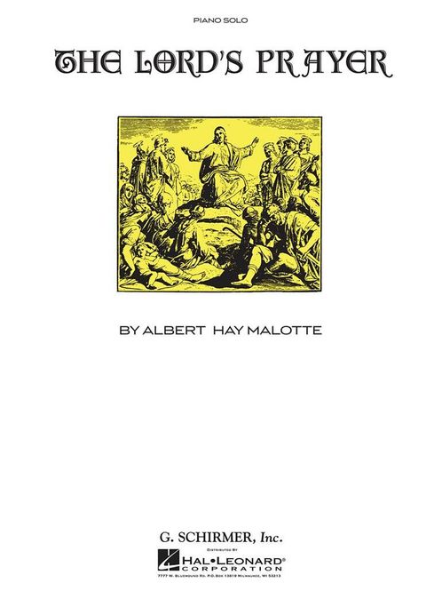 Hovedbilde Albert Hay Malotte - Lord's Prayer - Piano Solo