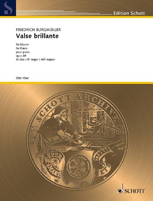 Hovedbilde Friedrich Burgmueller - Valse brillante op. 89