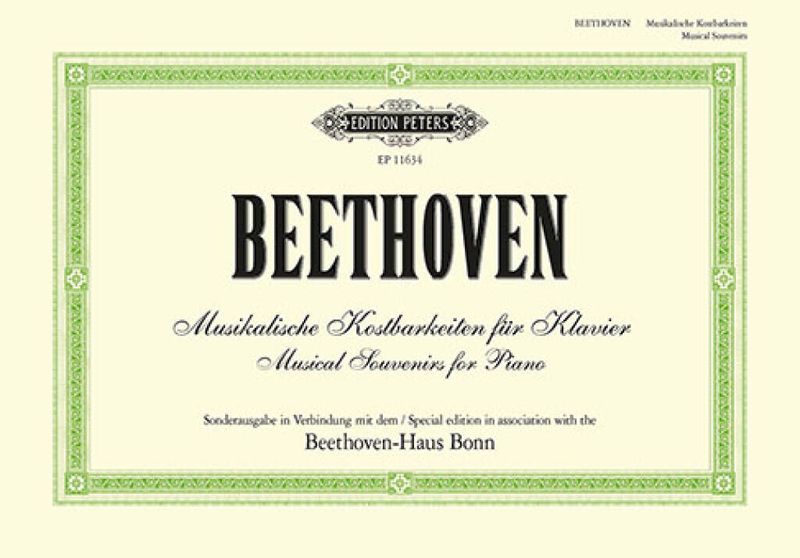 Ludwig van Beethoven - Musical Souvenirs for Piano