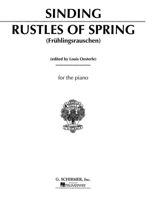 Hovedbilde Christian Sinding - Rustles of Spring, Op. 32, ...