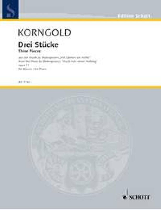 Erich Wolfgang Korngold - Three Pieces op. 11