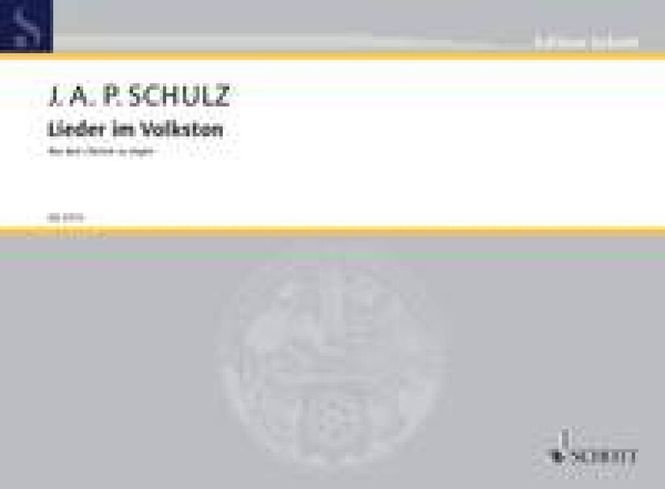 Hovedbilde Johann Abraham Peter Schulz - Lieder im Volkston