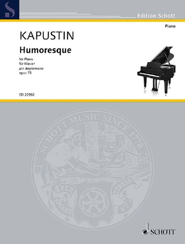 Nikolai Kapustin - Humoresque op. 75