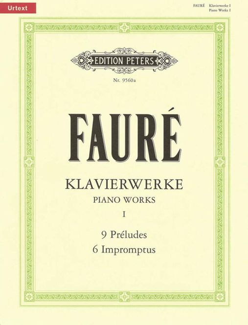 Hovedbilde Gabriel Fauré - Piano Works - Volume 1