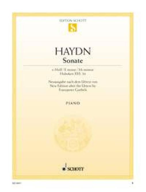Hovedbilde Franz Joseph Haydn - Sonata E Minor