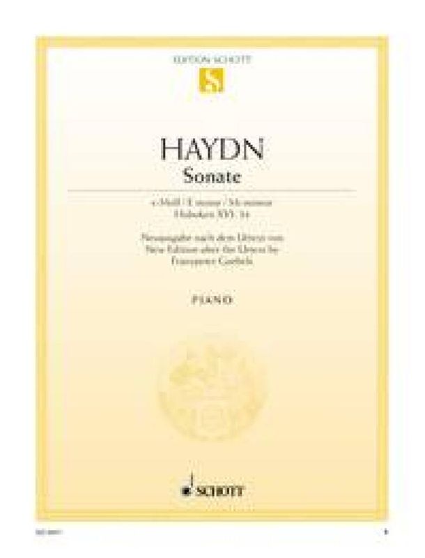 Franz Joseph Haydn - Sonata E Minor