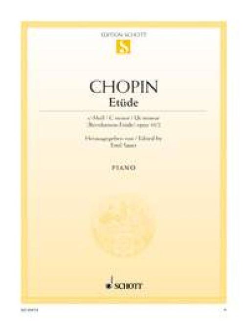 Hovedbilde Frédéric Chopin - Etude 12 C Opus 10(Revolution)
