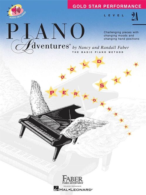 Hovedbilde Piano Adventures Gold Star Performance Level 2A