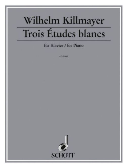 Hovedbilde Wilhelm Killmayer - Etudes Blanches(3)