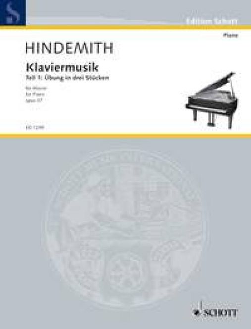 Hovedbilde Paul Hindemith - Piano music op. 37