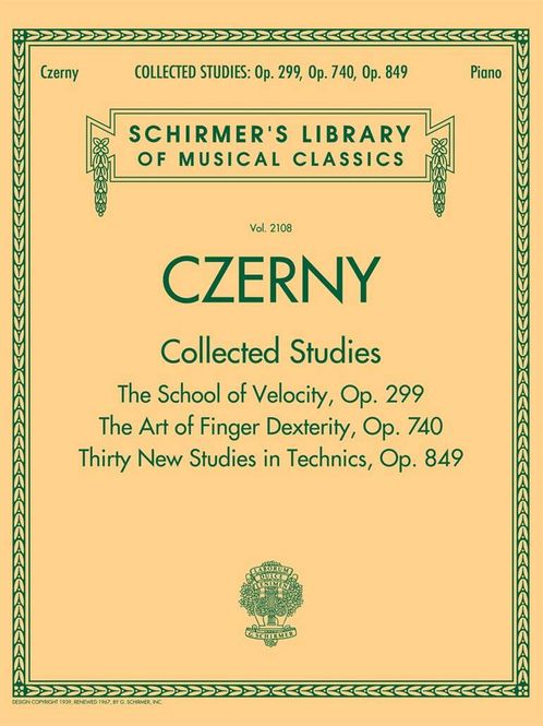 Hovedbilde Carl Czerny - Collected Studies: Op. 299, Op. 740, Op. 849