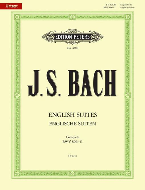 Hovedbilde Johann Sebastian Bach - English Suites BWV ...