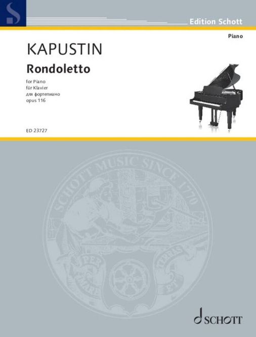 Hovedbilde Nikolai Kapustin - Rondoletto op. 116