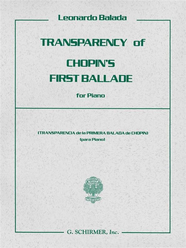 Leonardo Balada - Transparency