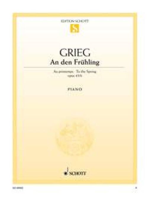 Hovedbilde Edvard Grieg - An den Frühling op. 43/6