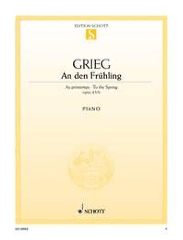 Edvard Grieg - An den Frühling op. 43/6