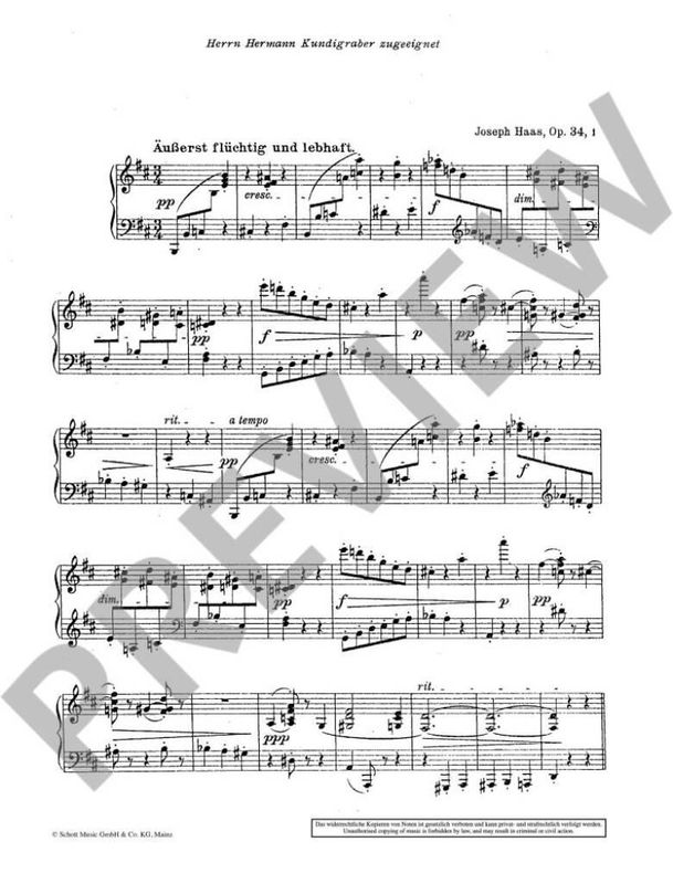 Josef Haas - Ghosts op. 34