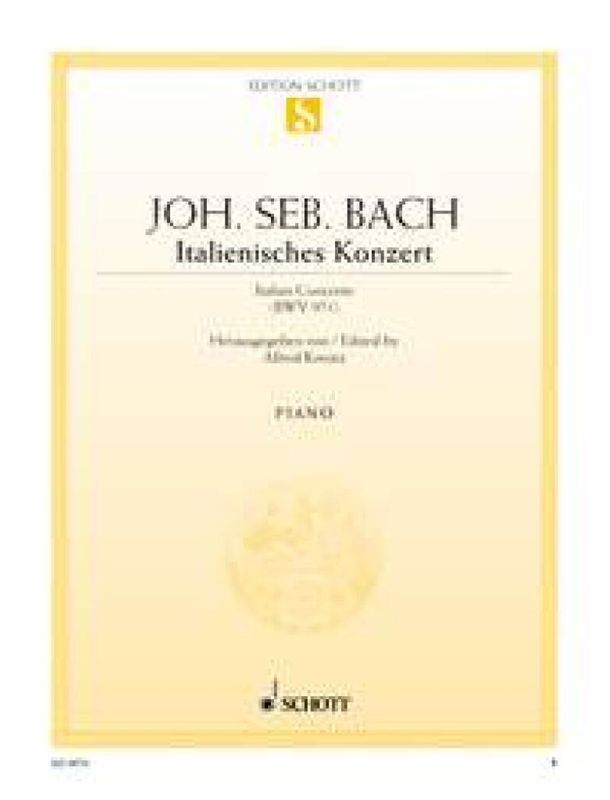Johann Sebastian Bach - Italienisches Konzert