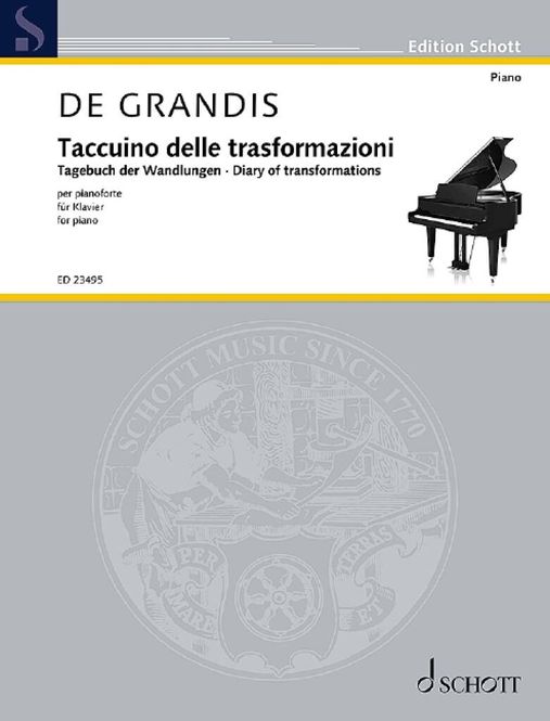 Hovedbilde Renato de Grandis - Tagebuch der Wandlungen, in ...