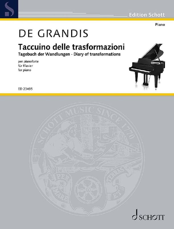 Renato de Grandis - Tagebuch der Wandlungen, in Form einer Chaco